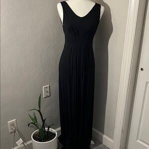 Banana Republic Black Maxi Dress, Size S
